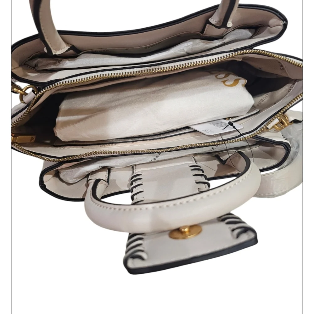 Fashion Bag GUESS LIBERA SMLGIRLFRIEND Women Beige -   NWT